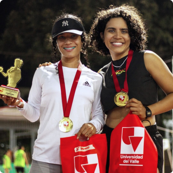 Deporte, power y emprendimientos, marcaron el Reto Fit Univalle Campus San Fernando 2025-1