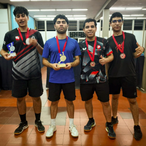 Ganadores del Torneo Integraci&oacute;n Universitaria de Tenis de Mesa Univalle, edici&oacute;n 2025-2