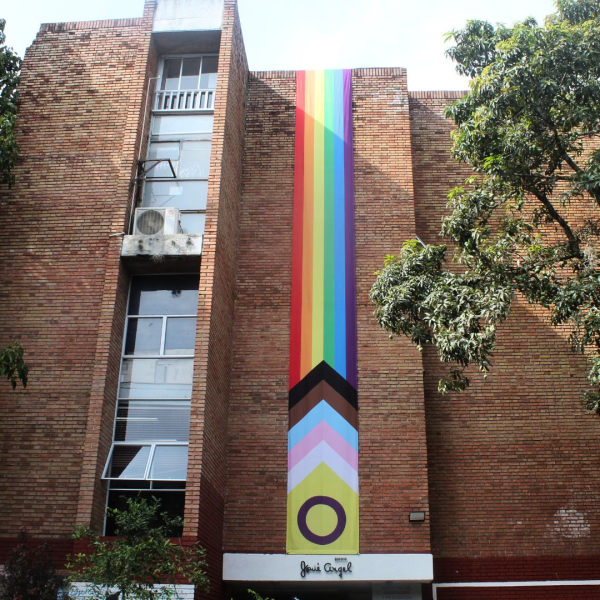 Izada de la Bandera Progresista de la Diversidad Sexual