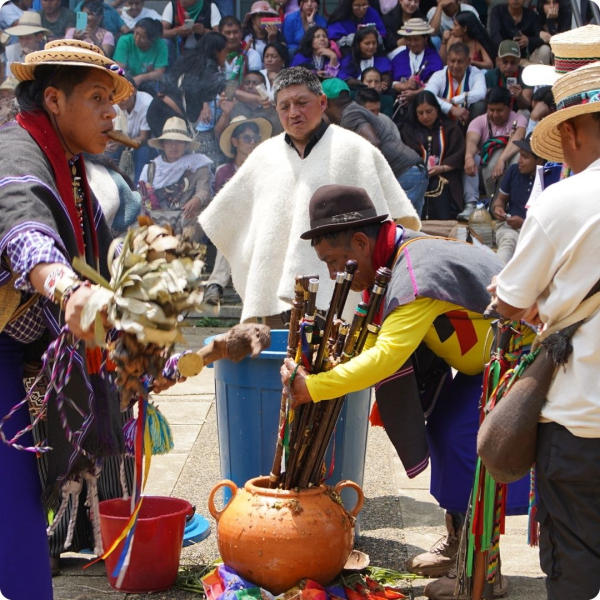 Nuevas autoridades del Cabildo Ind&iacute;gena Universitario Univalle 2025